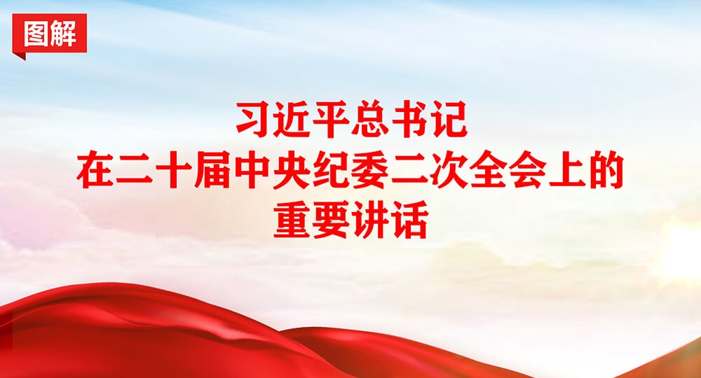 图解丨习近平总书记在二十届中央纪委二次全会上的重要