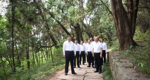 习近平在四川考察调研